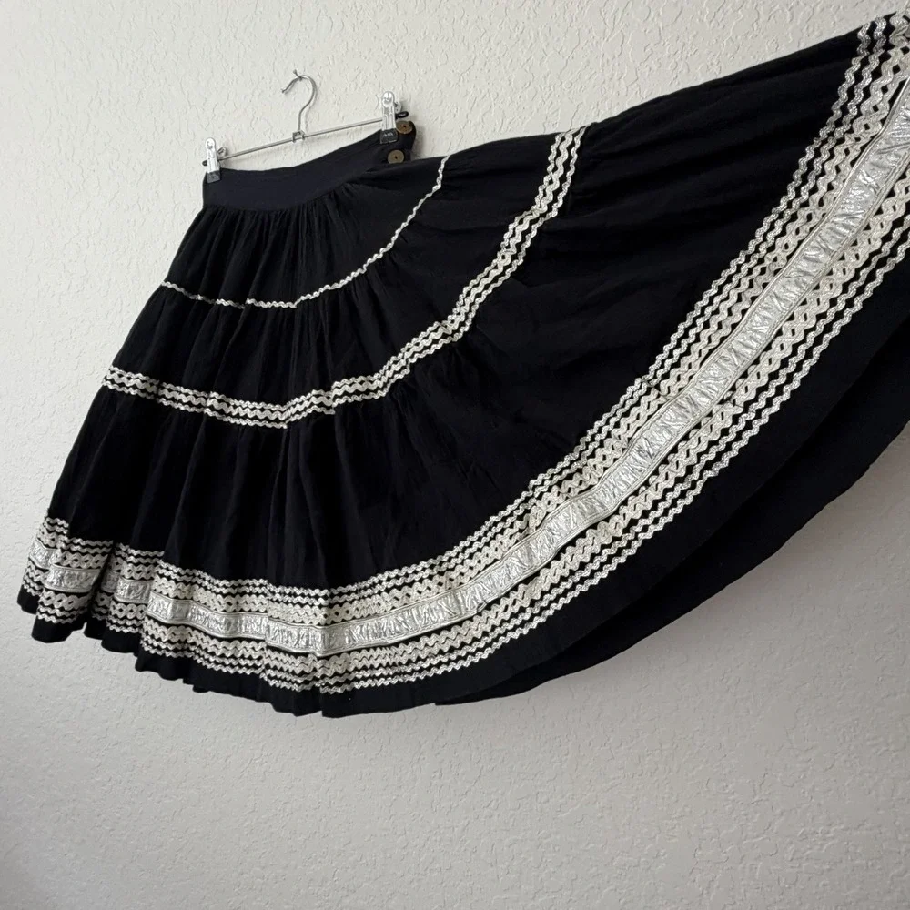 VTG 1950s Child's Patio Fiesta Dress Western Rodeo Square Dance Cosplay‎ Costume